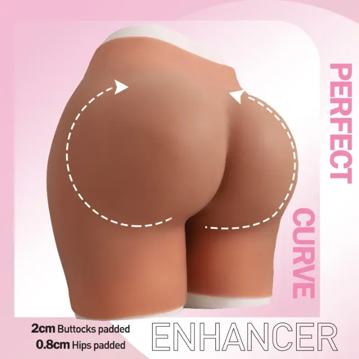 Rehausseur de fesses silicone R4 – Faux fesses réalistes 3 kg (2 cm) effet volumineux