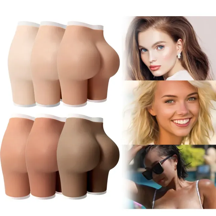 Rehausseur de fesses silicone R4 – Faux fesses réalistes 3 kg (2 cm) effet volumineux