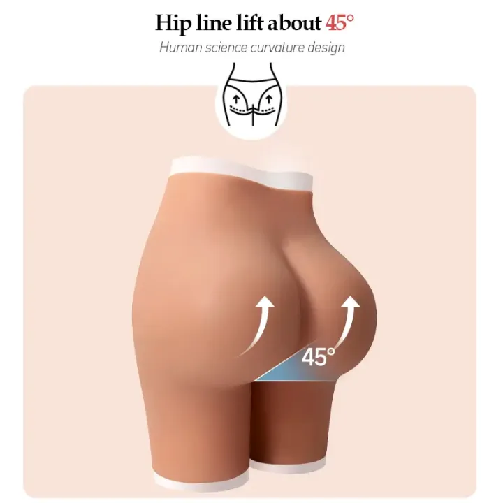 Rehausseur de fesses silicone R4 – Faux fesses réalistes 3 kg (2 cm) effet volumineux