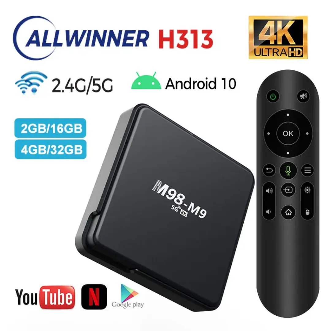 M98Pro ATV Smart TV Box Android 10.0 H313 128GB
