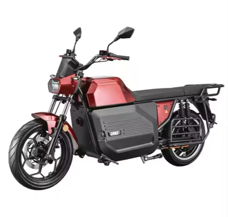 Moto électrique légale de ville 72V 110AH, vitesse max 80 km/h, 4000W sans brosse