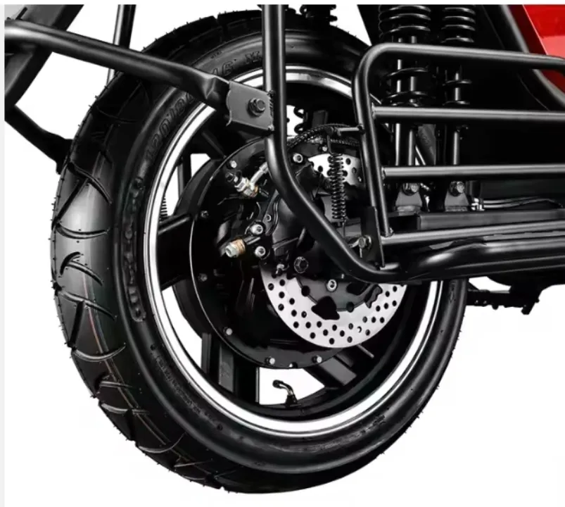 Moto électrique légale de ville 72V 110AH, vitesse max 80 km/h, 4000W sans brosse