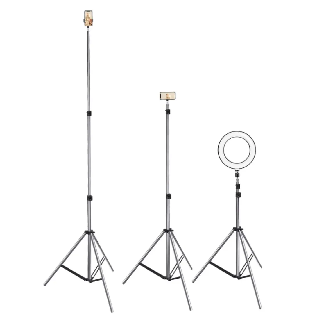 Support de lumière de remplissage 1.6m pour téléphone portable et tablette