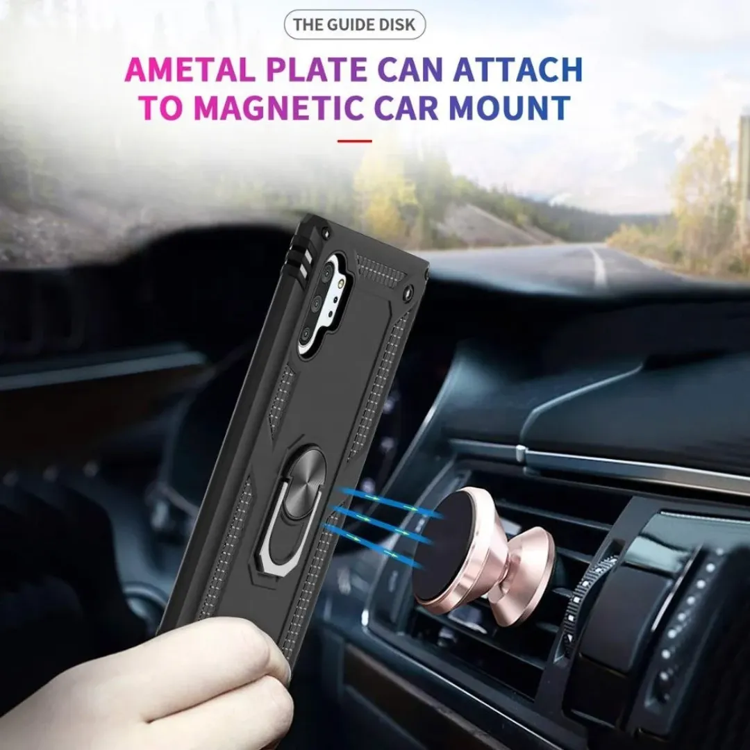 Fengleyi — Coque pour Samsung Galaxy Note 10 Plus, 5G, Pro avec Support Anneau