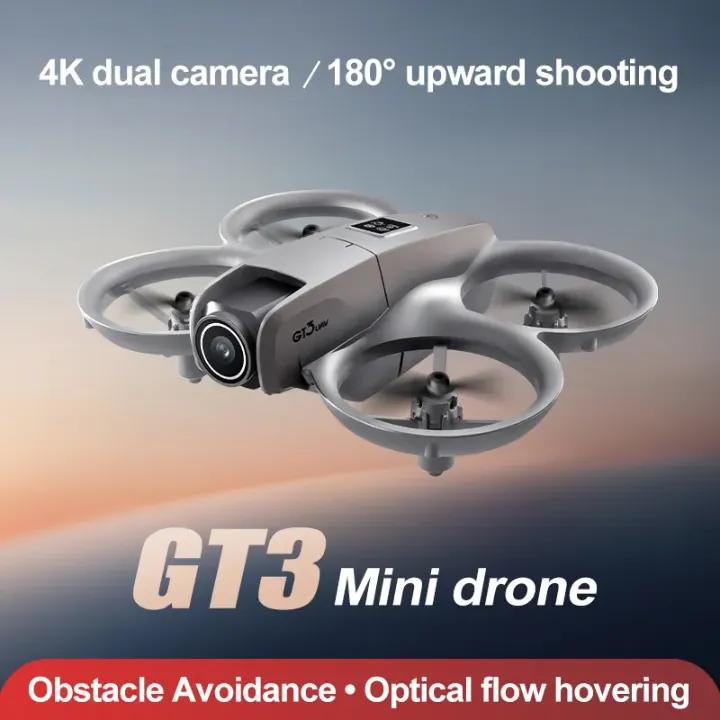 Mini Drone 4K 68g à Double Caméra avec Lumière LED GT3