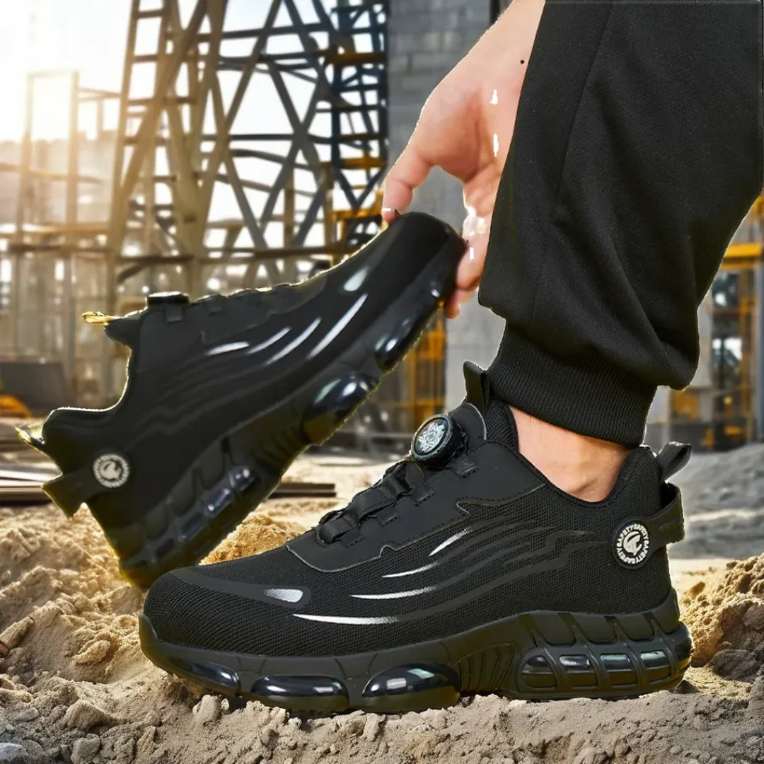 Bottes de travail à boucle automatique pour hommes