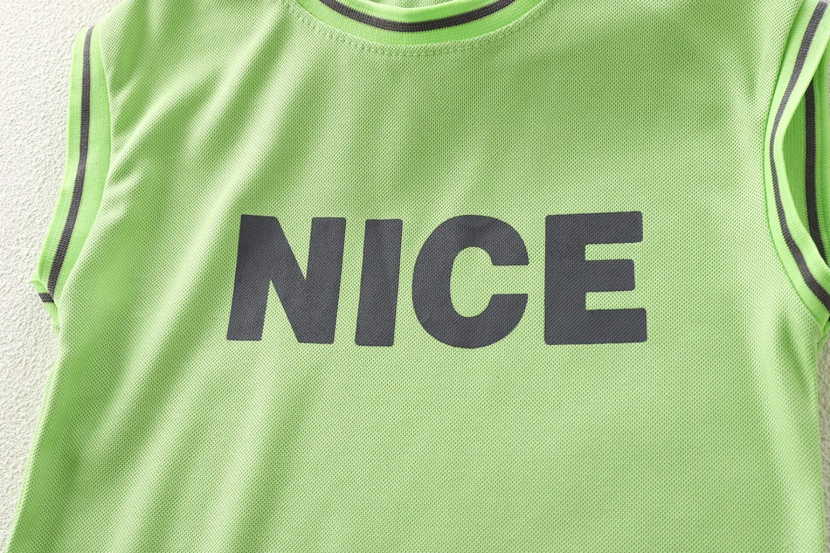 Ensemble de shorts d'été pour enfants - 2 pièces à imprimés de lettres