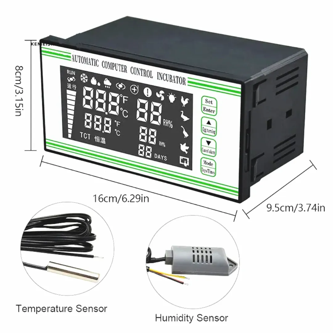 Unité de contrôle multi-mode pour micro-ordinateur Contrôleur automatique de XM-18S d'incubateur