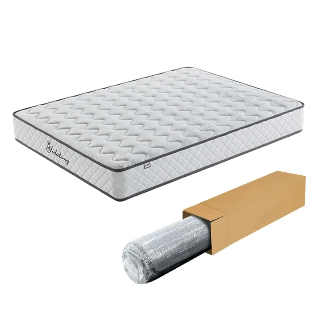 Matelas orthopédique en latex à ressorts ensachés taille Queen