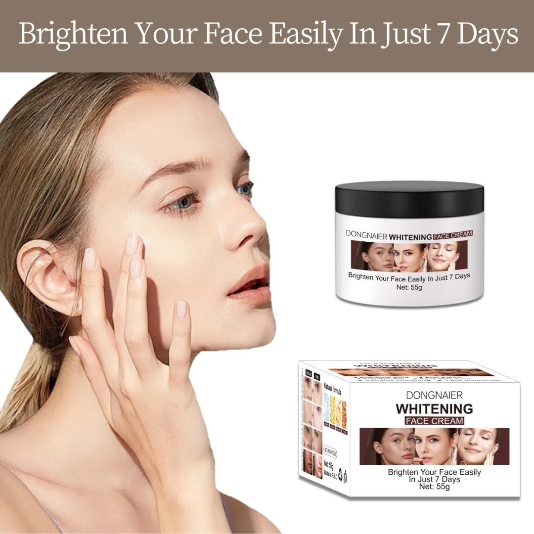 Crème Éclaircissante Végétalienne à la Nicotinamide Anti-âge