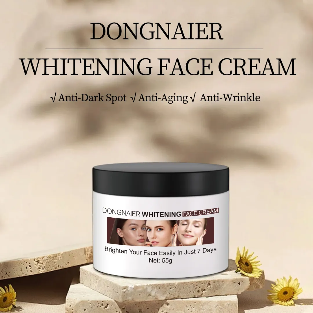 Crème Éclaircissante Végétalienne à la Nicotinamide Anti-âge