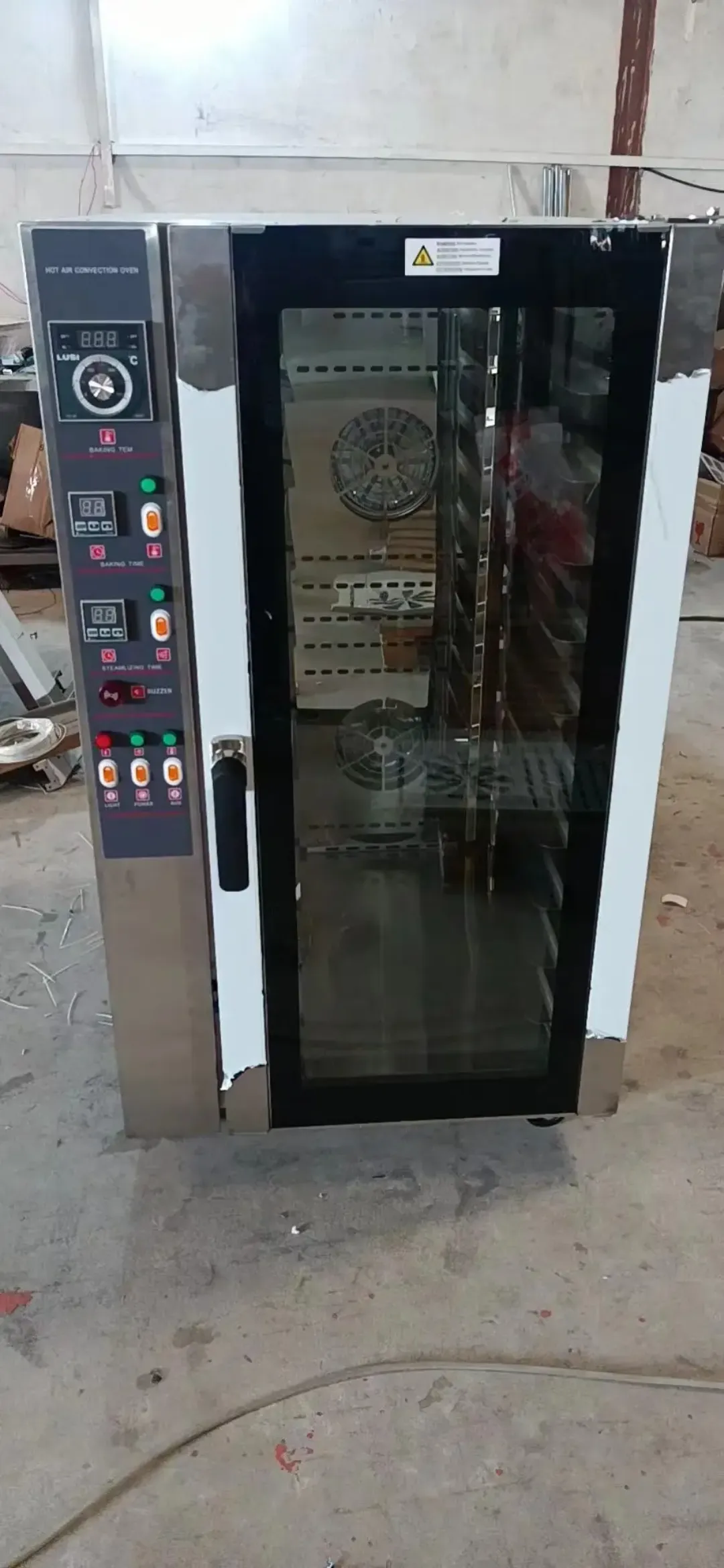 Four à Convection Boulangerie 10 Plateaux Commercial Électrique