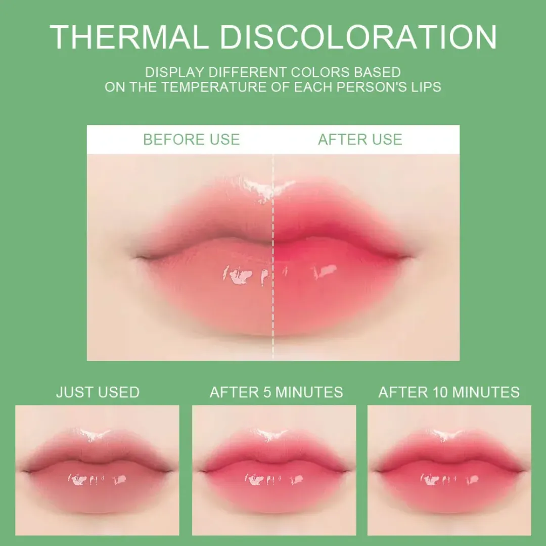 Aloe Vera Rouge à Lèvres Changement de Couleur Baume à Lèvres Hydratant