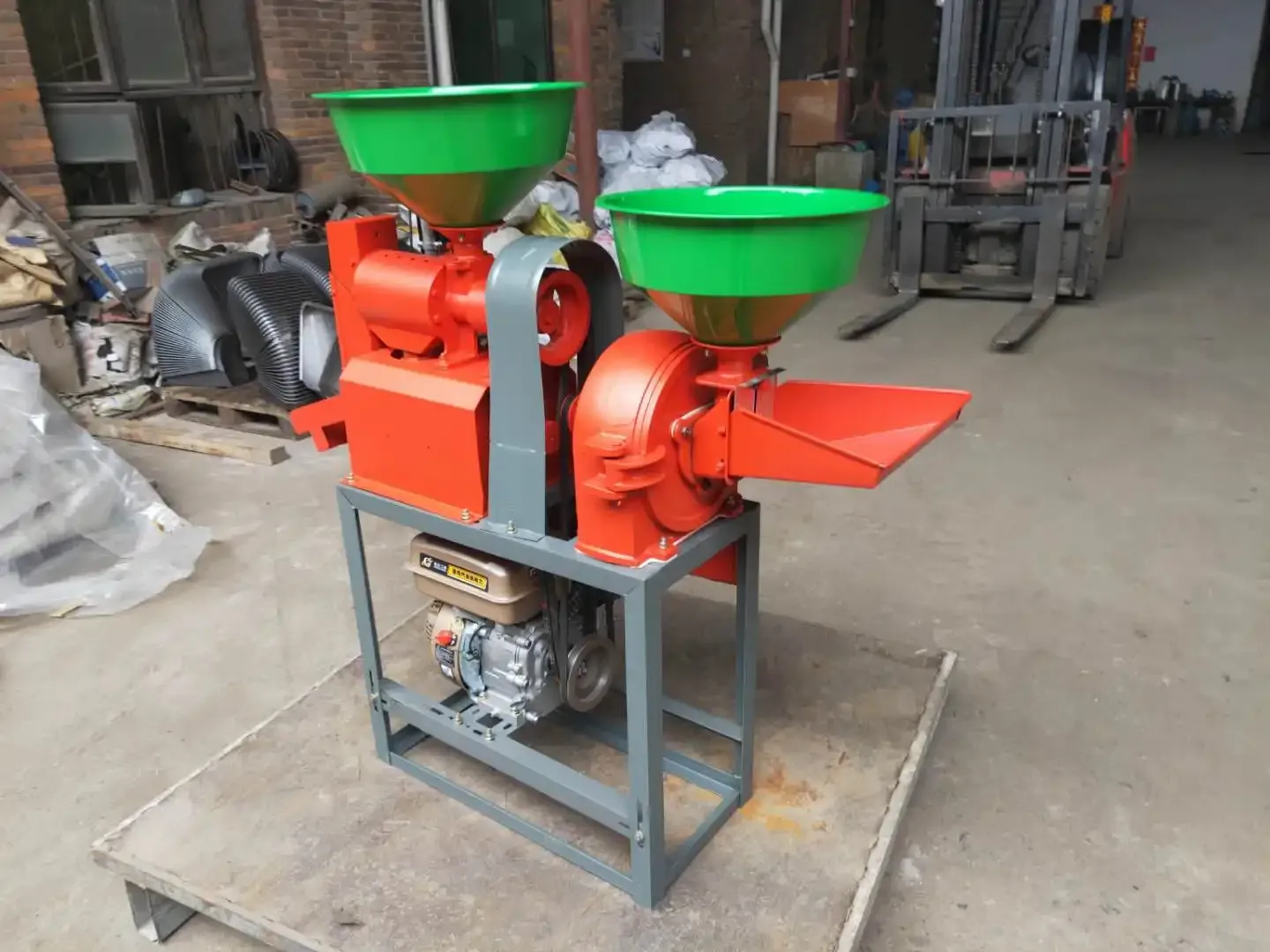 Moulin à Riz Hunan électrique. Machine à décortiquer du riz