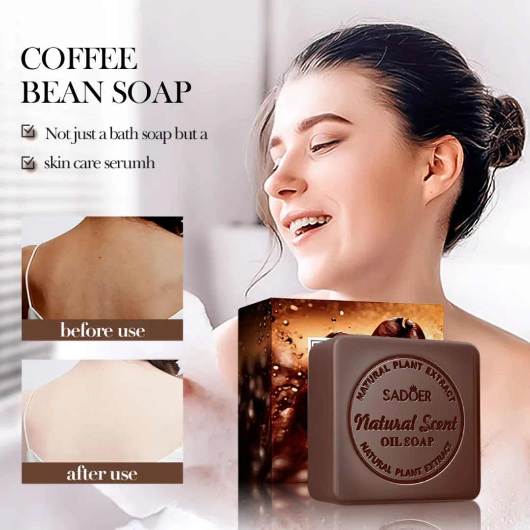 100g Café Savon Fait Main Nettoyant Le Corps Gu Long