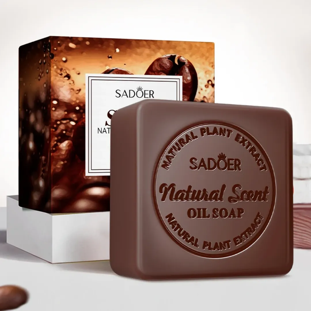 100g Café Savon Fait Main Nettoyant Le Corps Gu Long