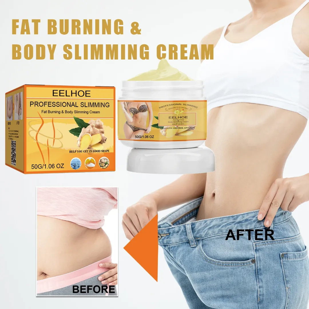 50g Gingembre Corps Entier Crème Amincissante Anti-cellulite