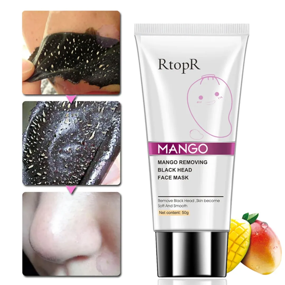 Masque Peel-Off à la Mangue pour Points Noirs et Acné