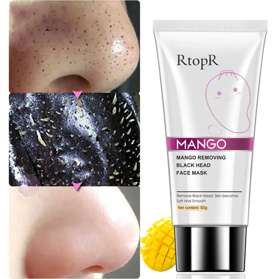 Masque Peel-Off à la Mangue pour Points Noirs et Acné