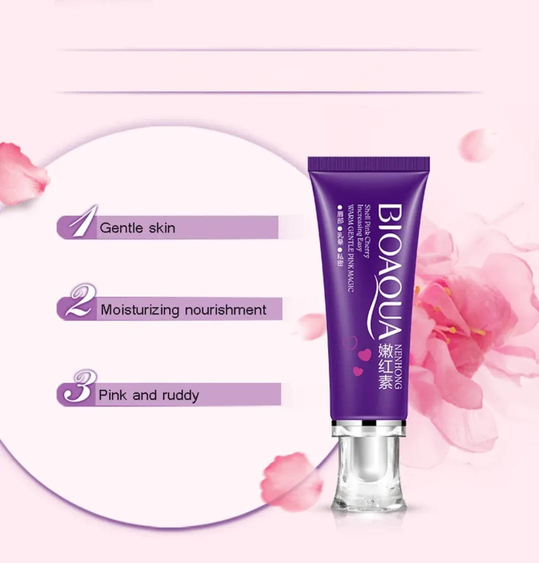 Crème de blanchiment intime pour femmes