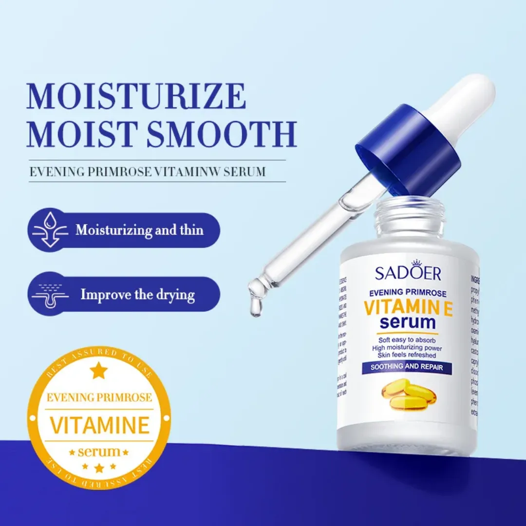 Ensemble de soins de la peau SADOER Onagre et vitamine E