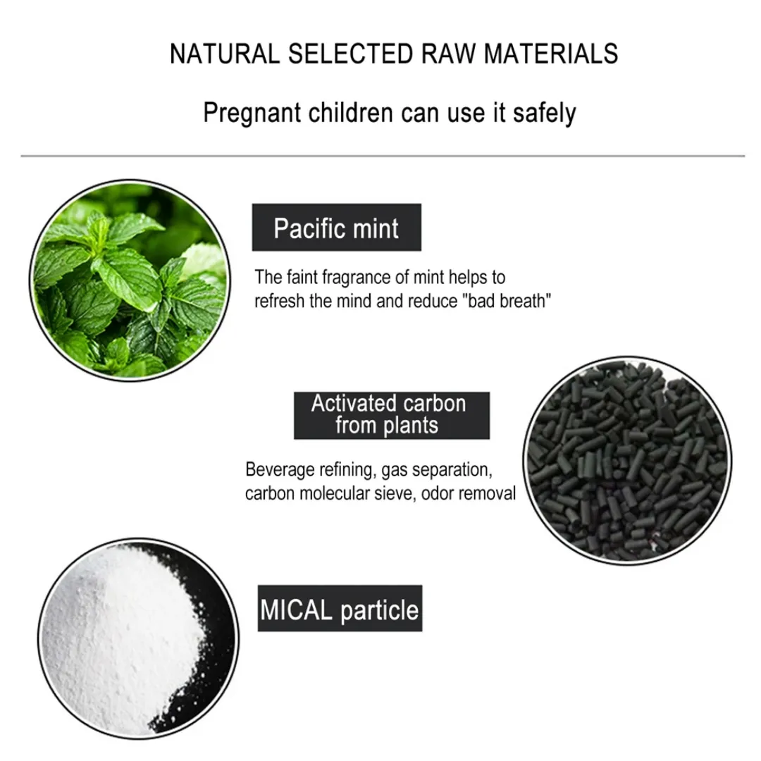 105g Charbon De Bambou Noir Dentifrice Nettoyage En Profondeur Saveur Menthe