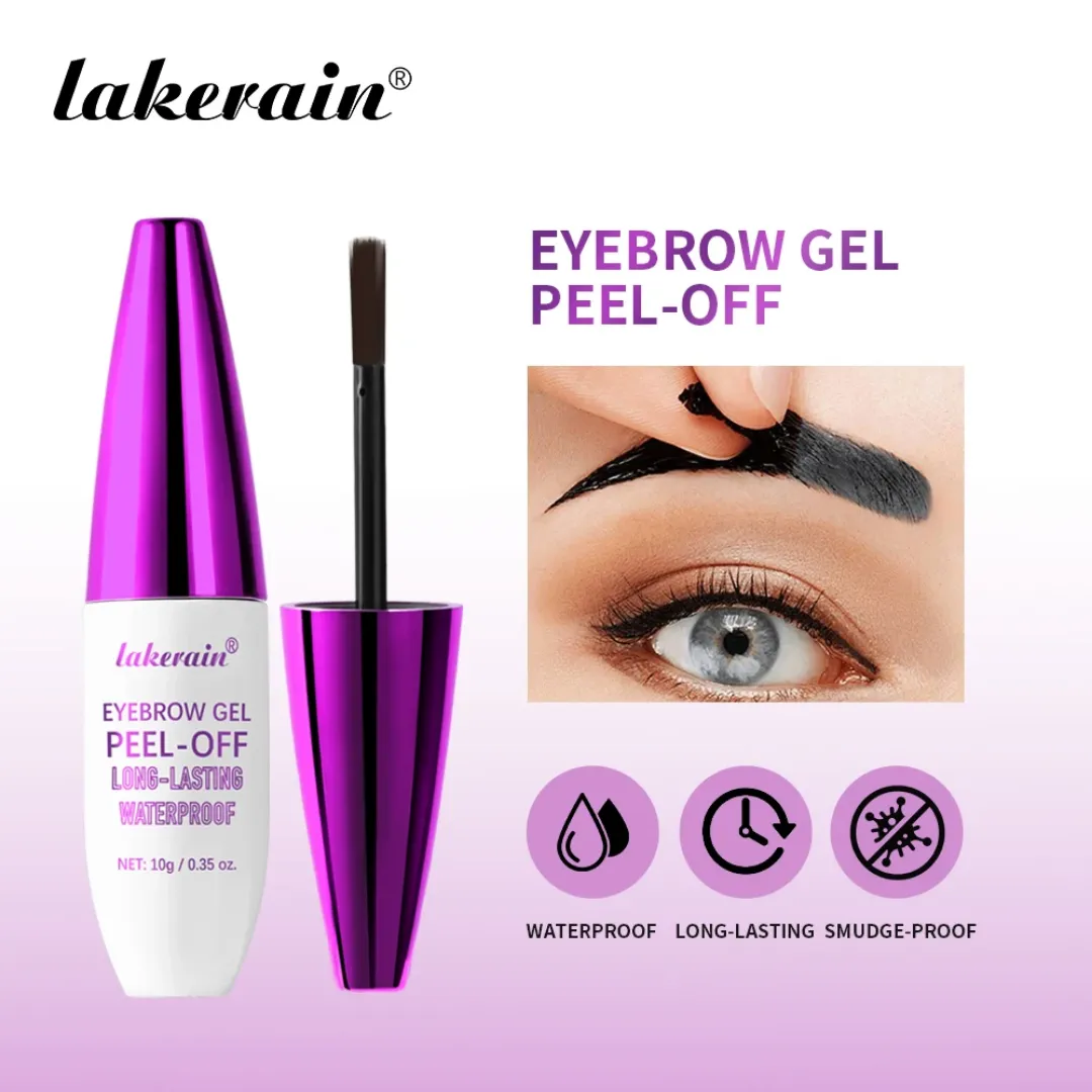 Tatouage imperméable sourcils Peel Off teinte gel sourcils crème semi-permanente
