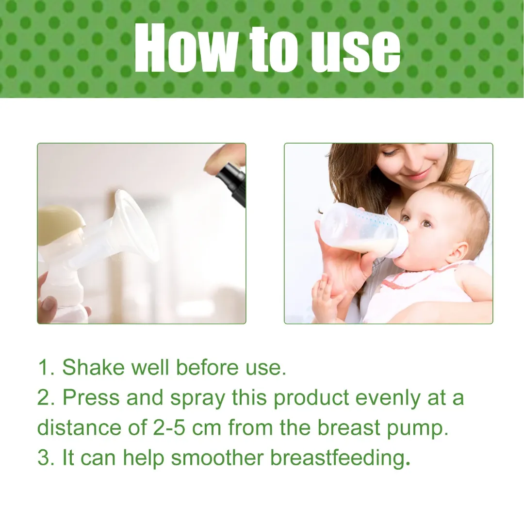 Wiieey Spray pour la poitrine - Soulagement de l'inconfort de l'allaitement