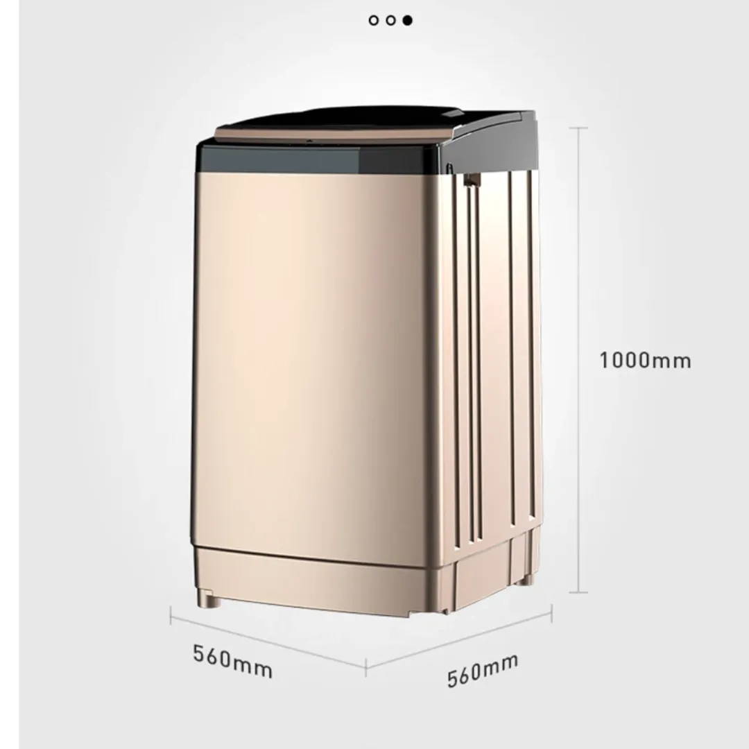 Machine à laver domestique automatique à chargement par le haut à séchage à l'air puissant de 10 kg