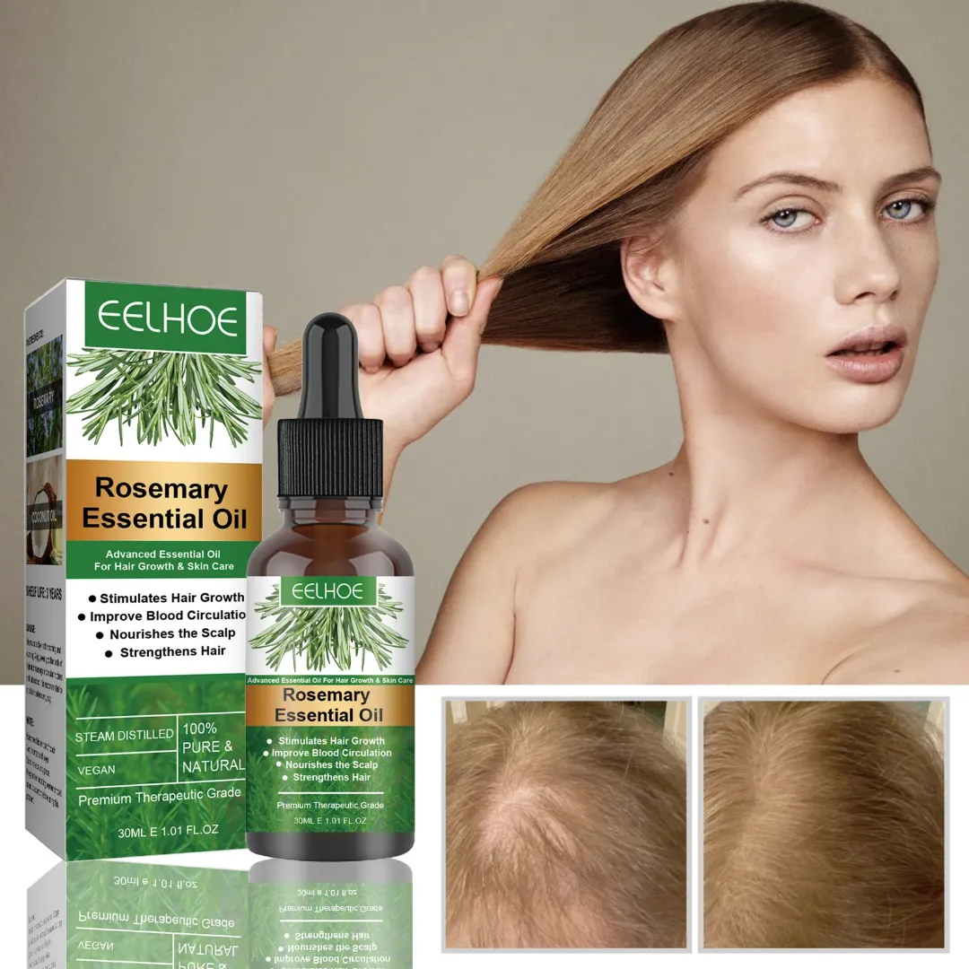 Huile de romarin 30ml pour la croissance des cheveux
