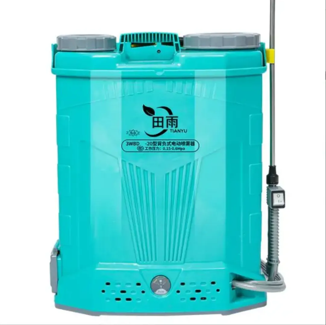 Pompe à énergie agricole, nouveau pulvérisateur électrique épaissi à dos, 20L, pulvérisateur électrique rechargeable agricole