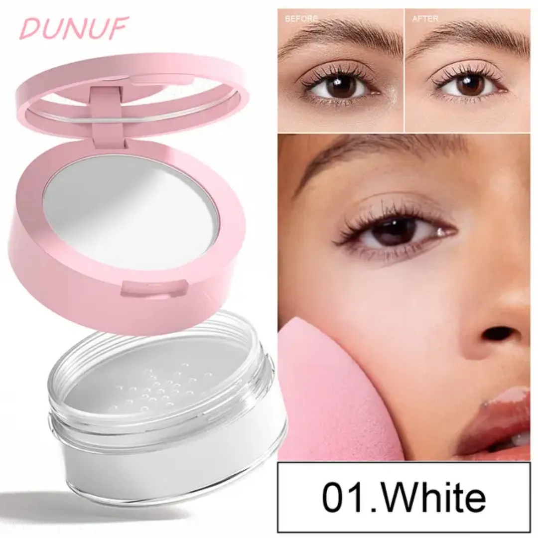 Poudre à double effet compacte + poudre libre, lissage instantané de la peau