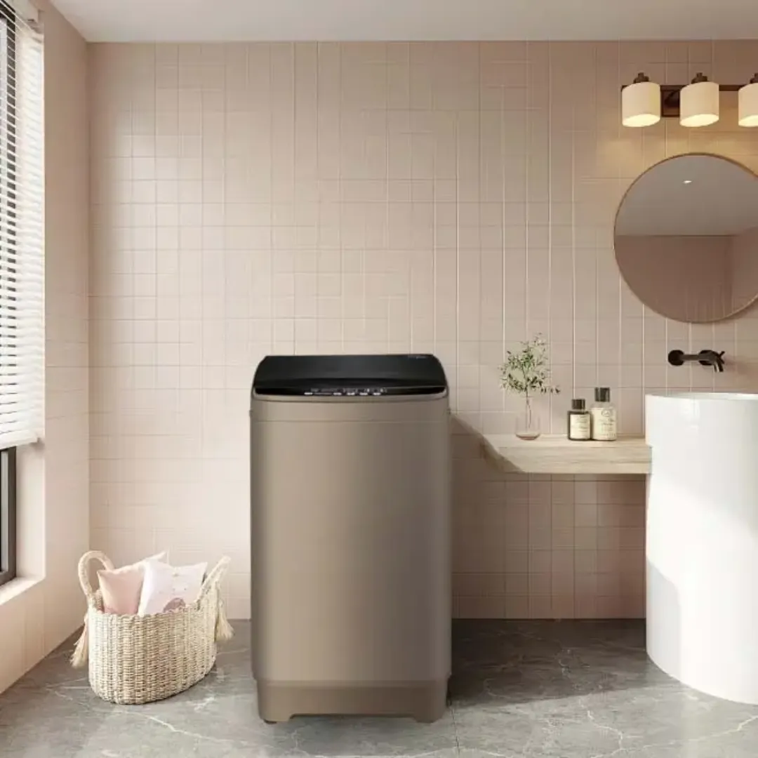 Nouvelle machine à laver entièrement automatique à charge supérieure de 7kg