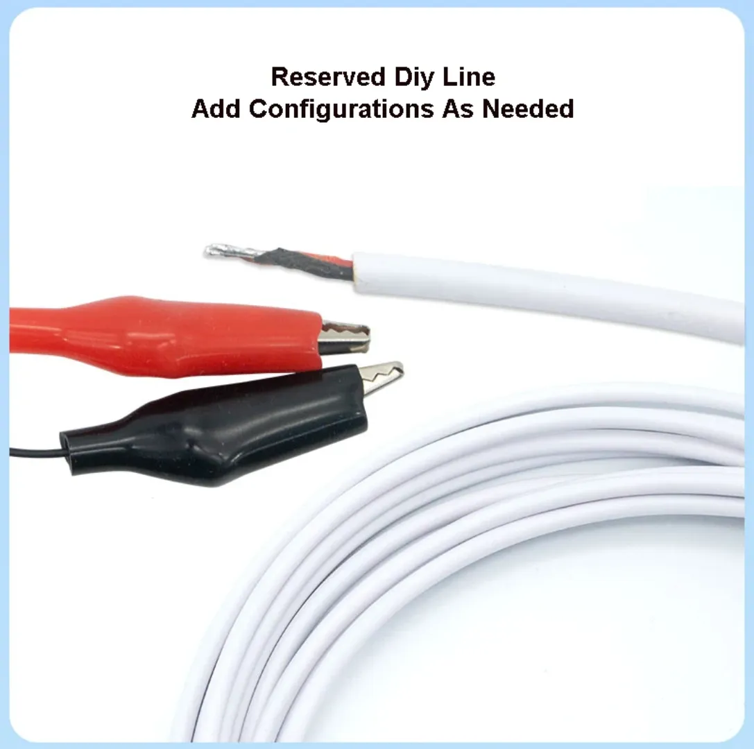 Zhikai Power Test Tool Ligne de câble de démarrage pour Iphone Android Huawei Samsung