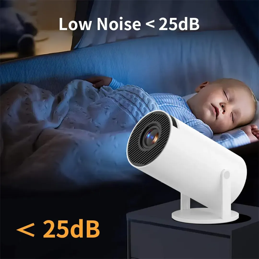 Projecteur de cinéma maison HY300 PRO Full HD 4K Android 11