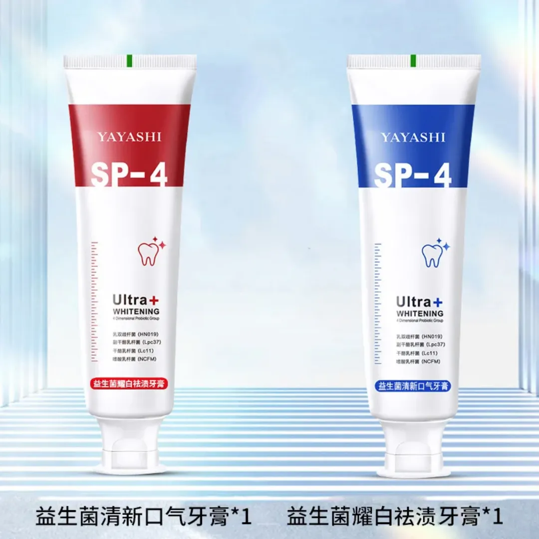 Nouveau Dentifrice Blanchissant Probiotique SP-4