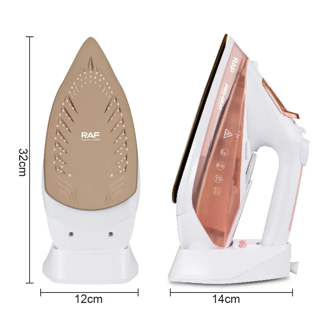 RAF R.11224 Nouvelle machine à repasser à vapeur électrique avec réservoir d'eau