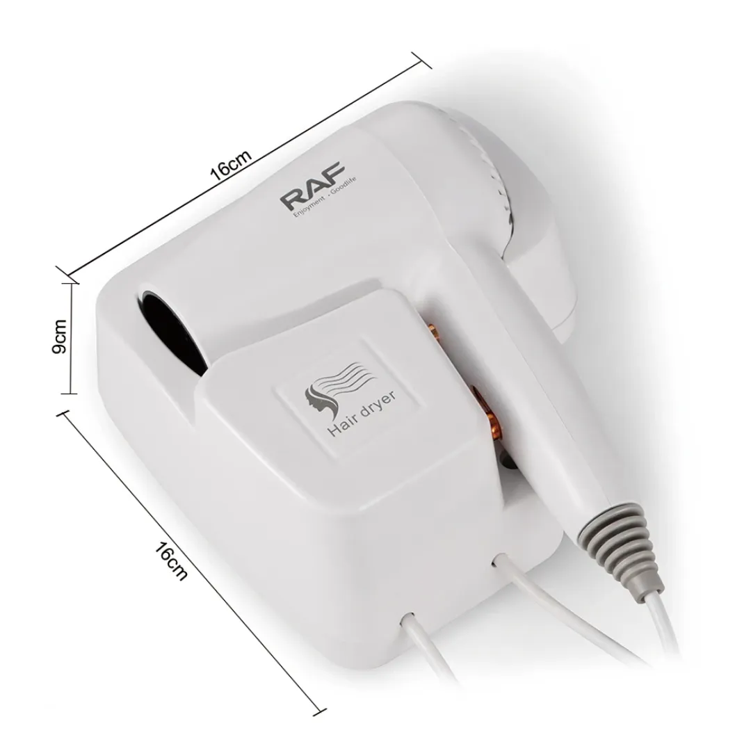 RAF R.4507 Sèche-cheveux électrique mural à faible bruit