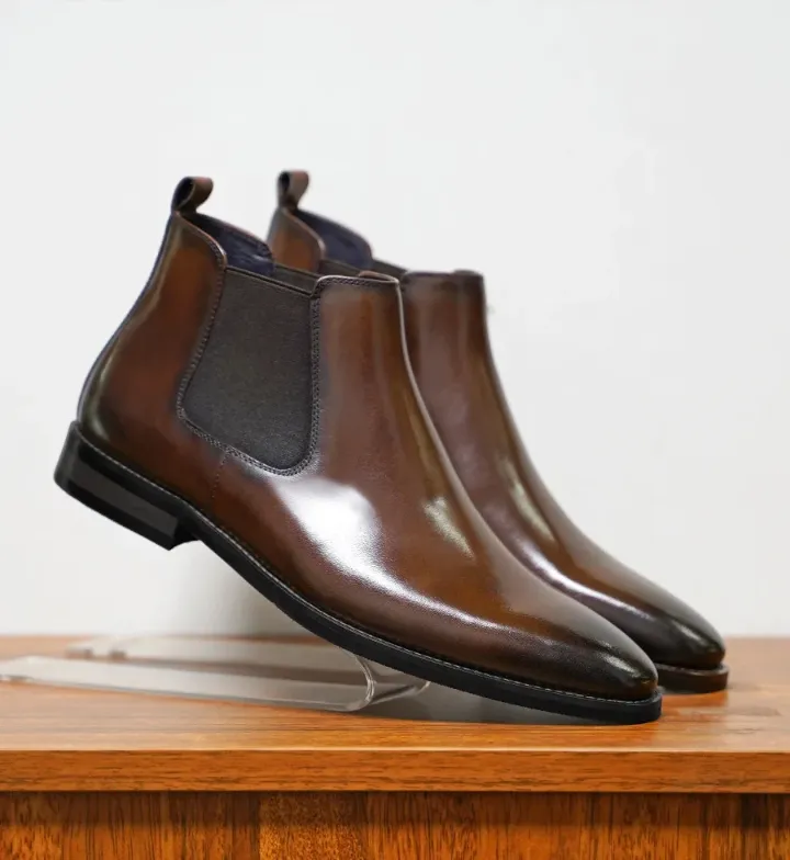 Chelsea Boots avec panneaux latéraux élastiques