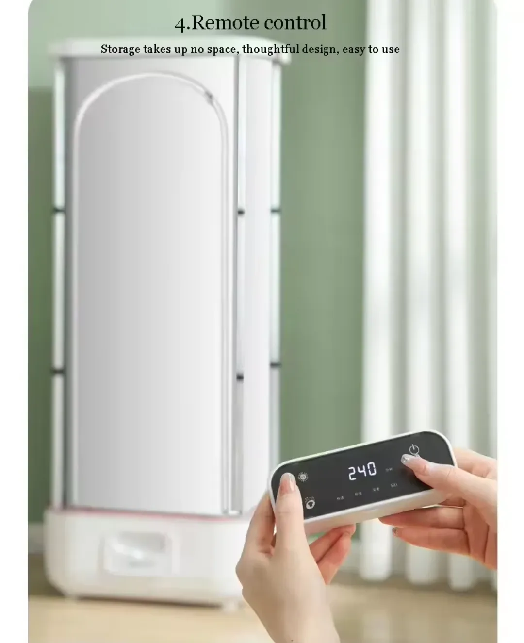 Sèche-linge à vapeur intelligent pour la maison - Machine de stérilisation et d'élimination des acariens