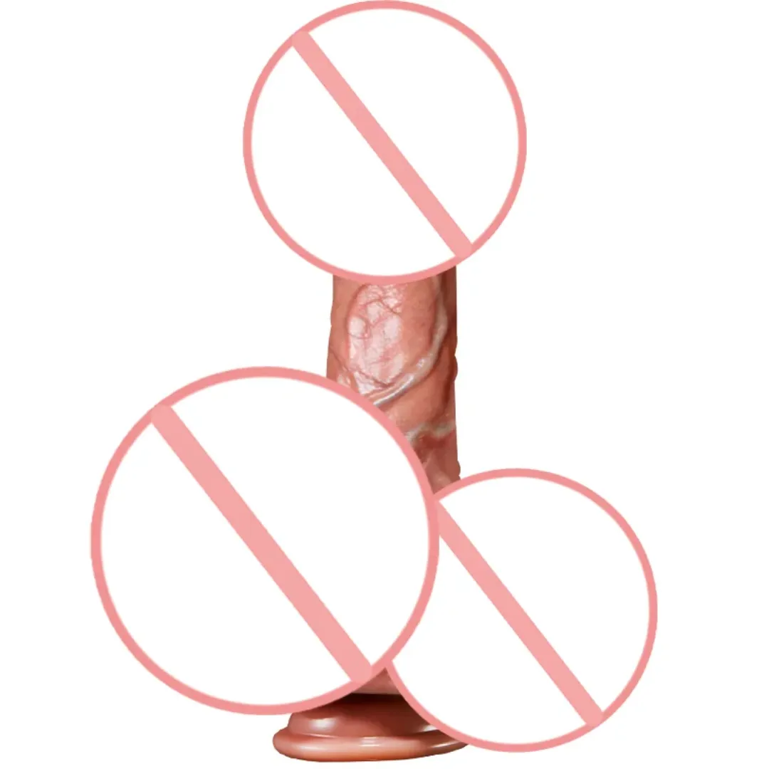 21cm Gode Sex Toy Luxe en Silicone Super Réaliste pour Femme