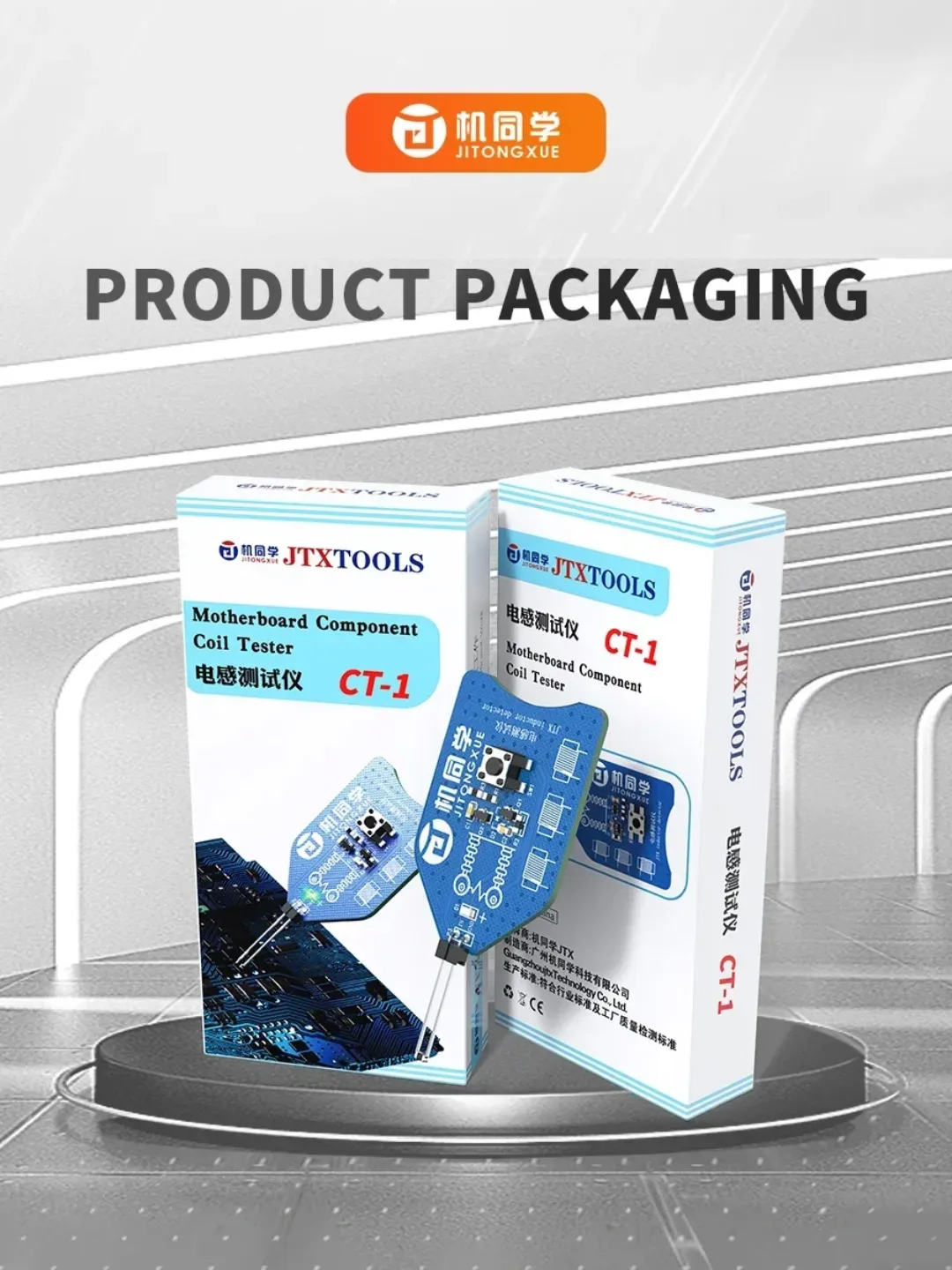 Testeur de bobine de composant de carte mère JTX CT-1 avec batterie pour la réparation de carte PC