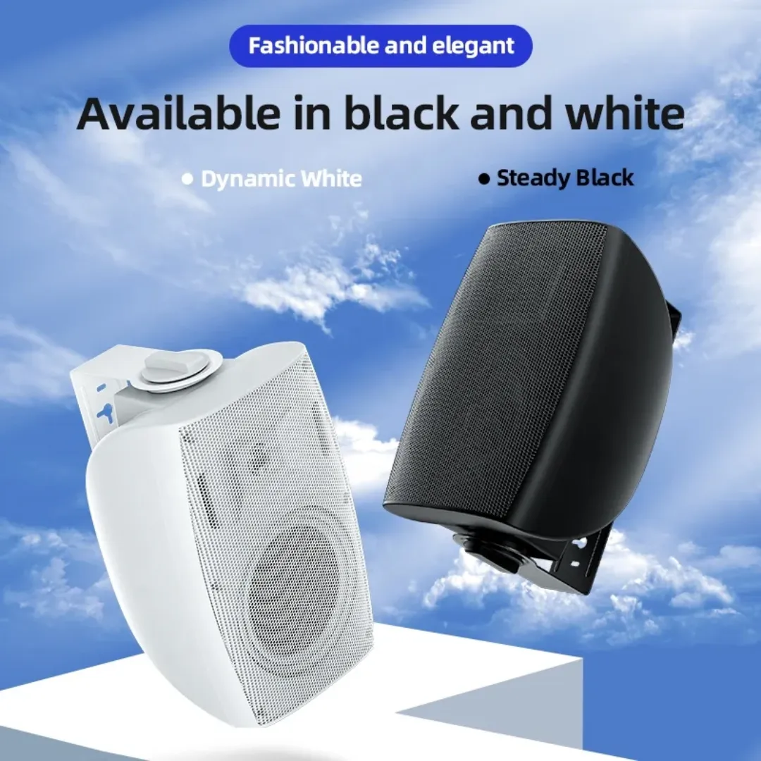 Amplificateur de puissance audio mural à deux zones pour ensemble de haut-parleurs Bluetooth à usage commercial