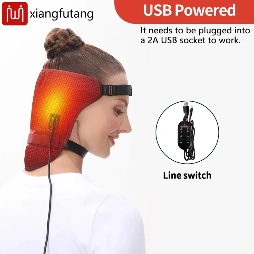Ceinture de cou et d'épaule chauffante pour hommes et femmes USB