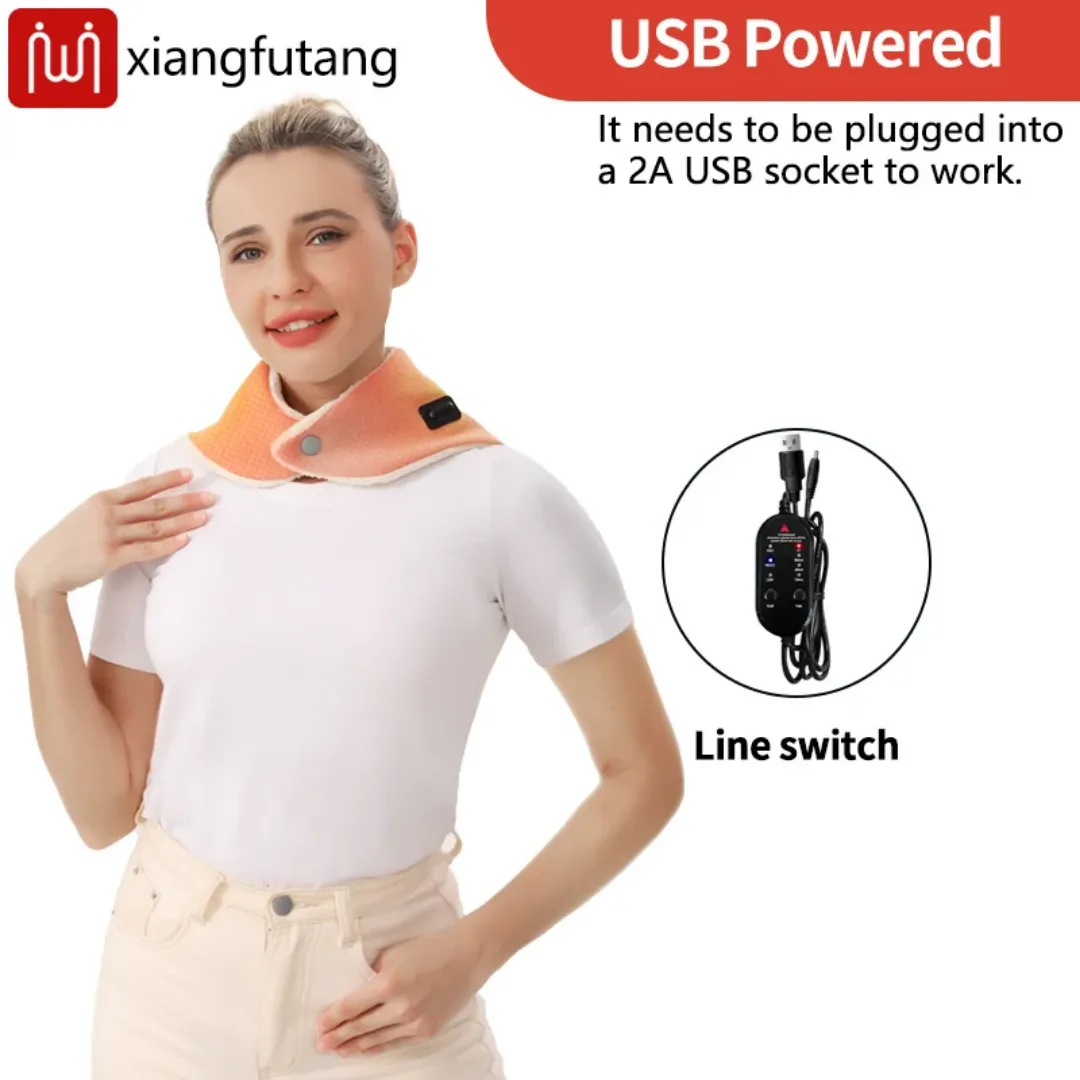 Coussin Chauffant Arris Chauffe-cou en Céramique Réglable