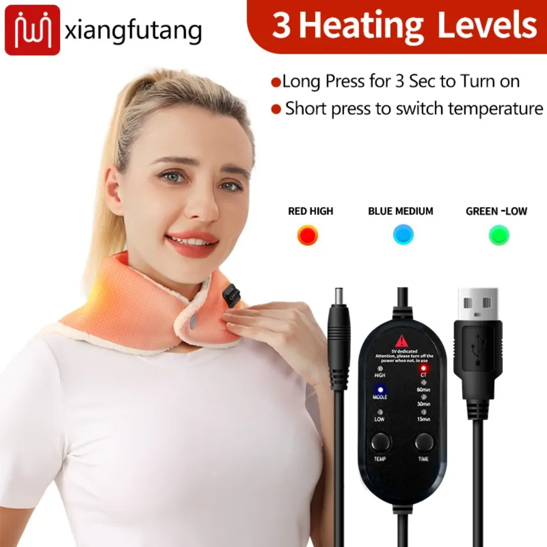 Coussin Chauffant Arris Chauffe-cou en Céramique Réglable