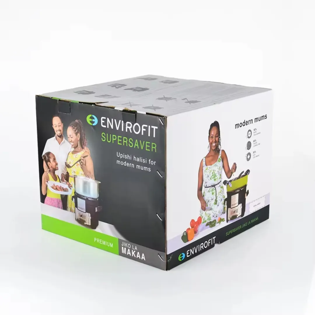 Poêle à bois africain Jikojiuao en acier inoxydable 29*27cm