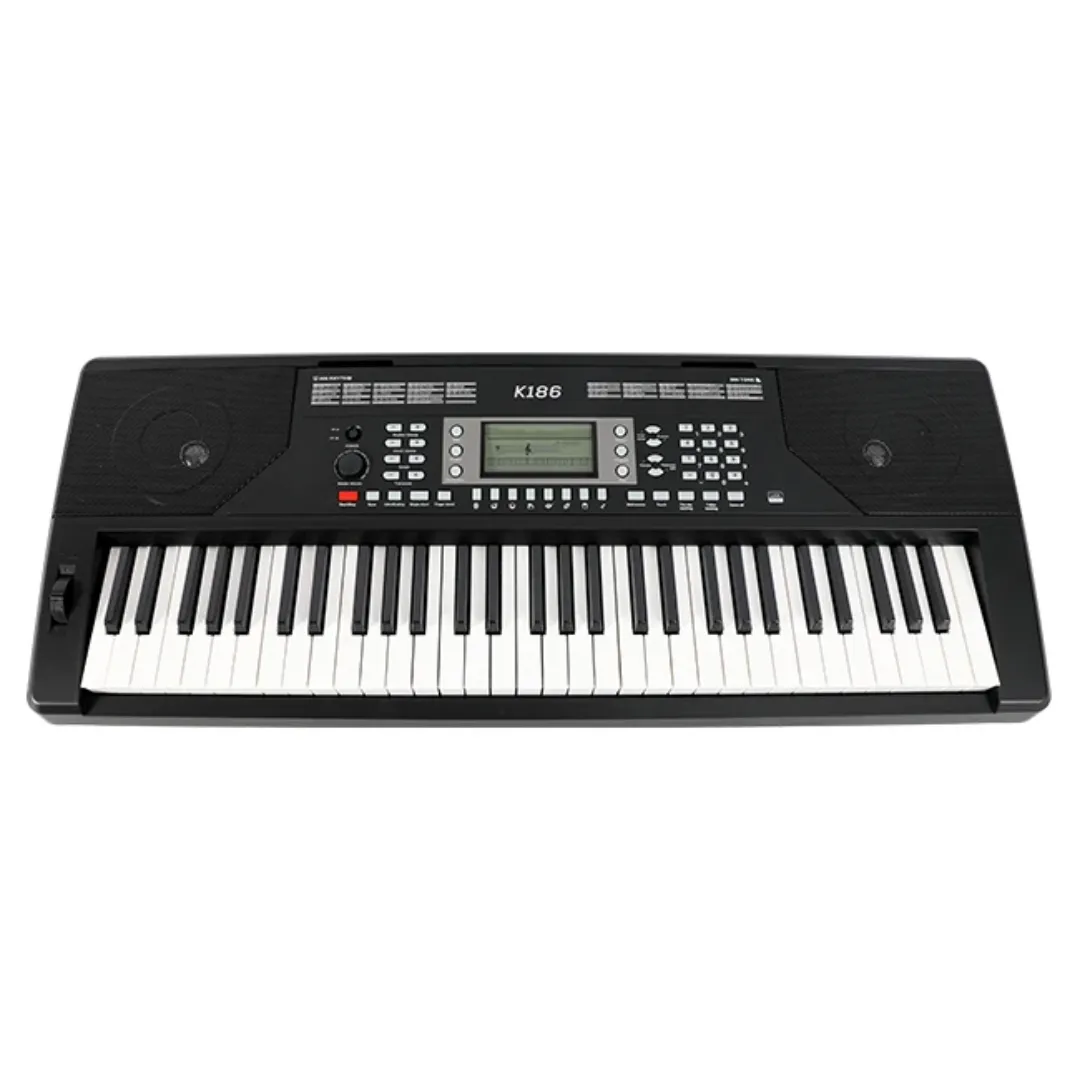 Piano K186 Nouvelle Qualité Aierke 61 Touches Multifonctionnel LCD Enseignement Orgue Électronique Clavier