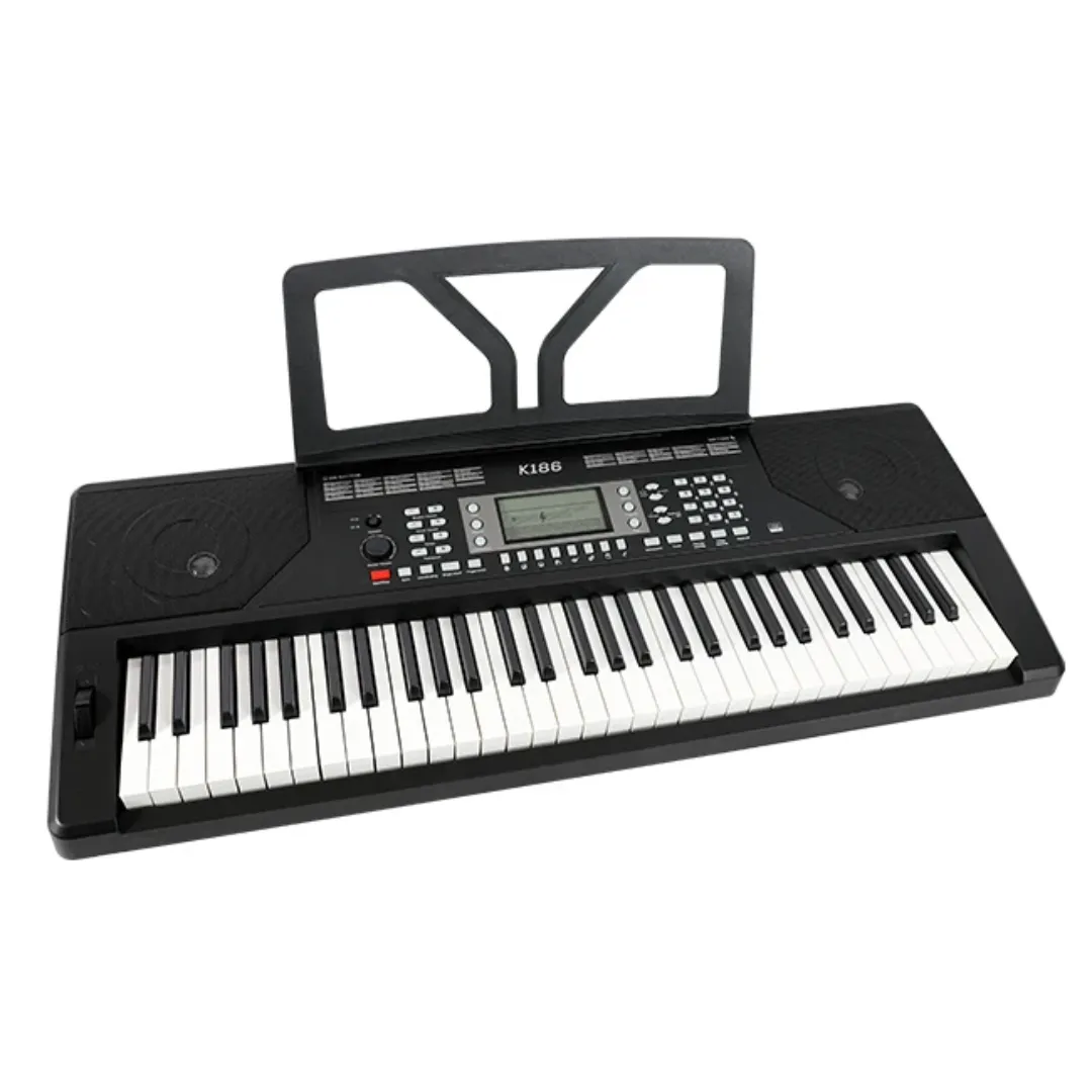 Piano K186 Nouvelle Qualité Aierke 61 Touches Multifonctionnel LCD Enseignement Orgue Électronique Clavier