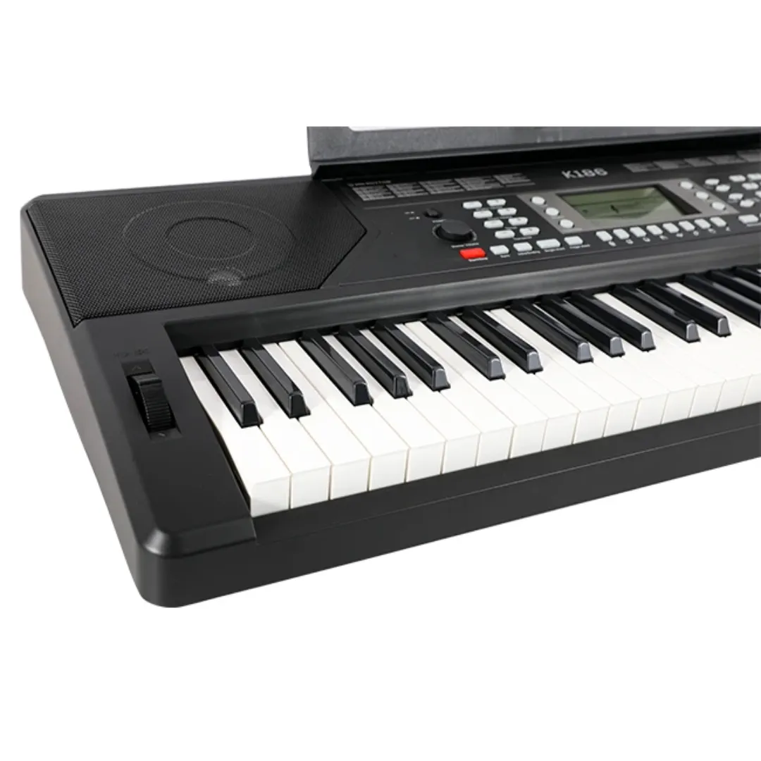 Piano K186 Nouvelle Qualité Aierke 61 Touches Multifonctionnel LCD Enseignement Orgue Électronique Clavier